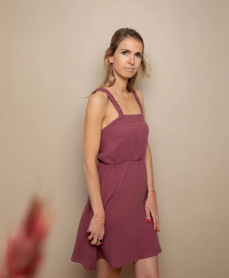 April & C Robe Courte Coton Biologique - Zoe 3 April & C Robe Courte Coton Biologique - Zoe