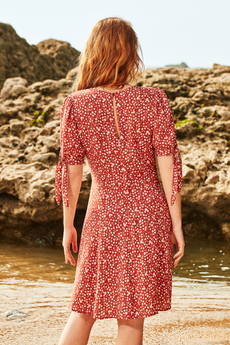 Les Sirènes Robe En Ecovero - Patineuse 5 Les Sirènes Robe En Ecovero - Patineuse – Image 3