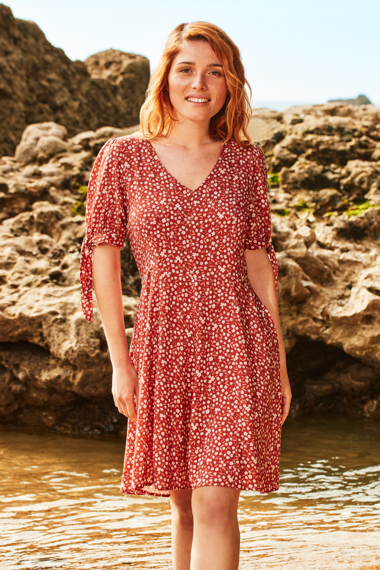 Les Sirènes Robe En Ecovero - Patineuse 4 Les Sirènes Robe En Ecovero - Patineuse – Image 2