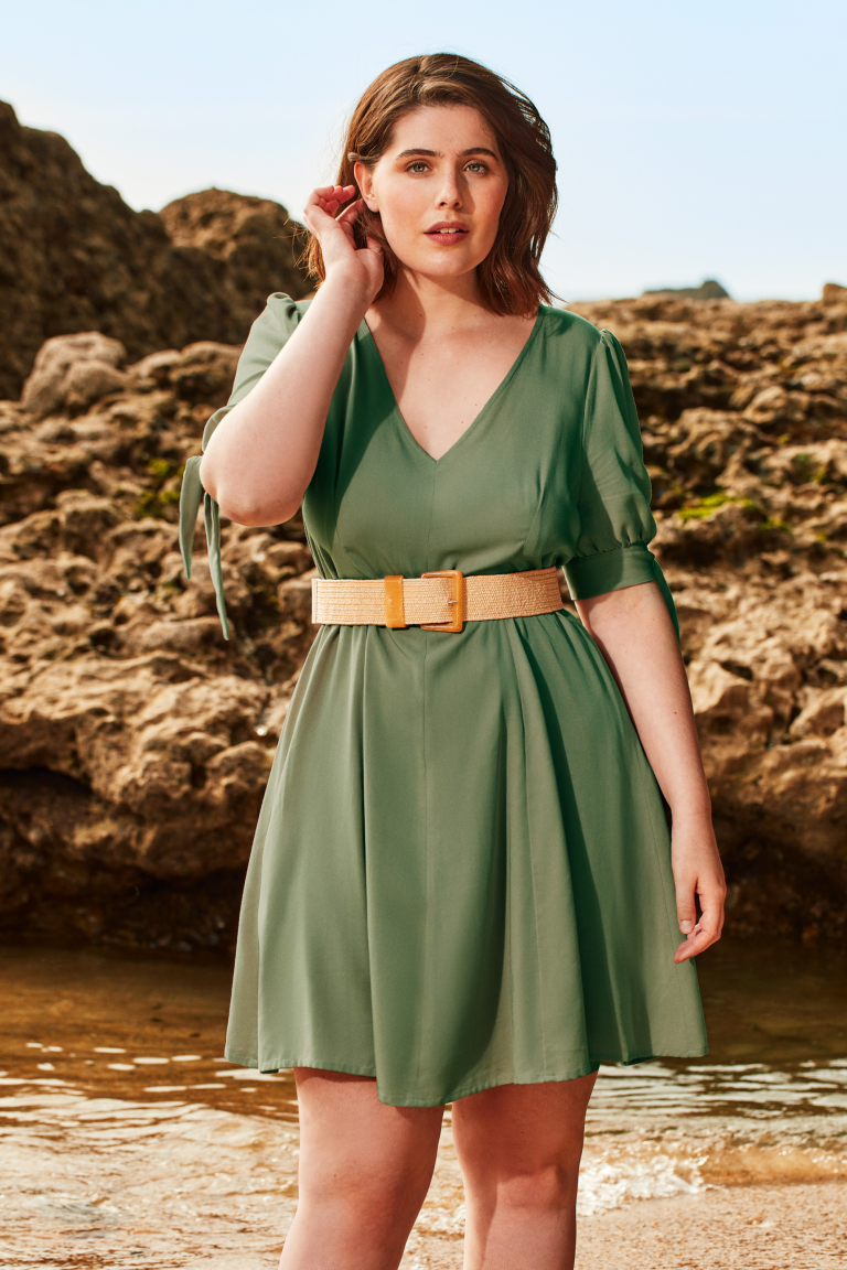 Les Sirènes Robe En Ecovero - Patineuse 8 Les Sirènes Robe En Ecovero - Patineuse – Image 6