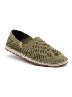 Saola Shoes Baskets Olive En Fibres Recyclées - Sequoia