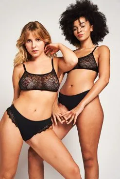 Malucette Soutien-gorge Coton Biologique -Thinking Mu Soldes soutien gorge dentelle 421228