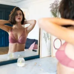 Meïla Paris Soutien-gorge En Fibres Recyclées - Foulard Bois De Santal -Thinking Mu Soldes soutien gorge foulard boisdesantal