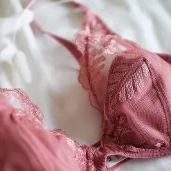 Meïla Paris Soutien-gorge En Fibres Recyclées - Foulard Bois De Santal -Thinking Mu Soldes soutien gorge foulard boisdesantal detail