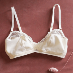 Meïla Paris Soutien-gorge En Fibres Recyclées - Sans Armature Craie 10 Meïla Paris Soutien-gorge En Fibres Recyclées - Sans Armature Craie -Thinking Mu Soldes soutien gorge sans armature craie detail