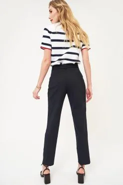 17H10 T-shirt Marinière Coton Biologique -Thinking Mu Soldes t shirt coton mariniere deauville top 17h10 997355