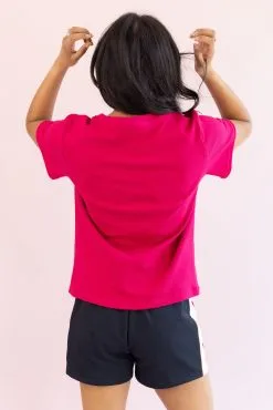 Inadea T-shirt Coton Biologique - Gabriel Summer -Thinking Mu Soldes t shirt gab fushia uni dos c08b4f50 b130 4bfe 83d2 0ecb2d5d8a4d