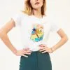 17H10 T-shirt Coton Biologique - La Force -Thinking Mu Soldes t shirt tarot la force top 17h10 345423