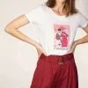 17H10 T-shirt Coton Biologique - L'Amoureuse -Thinking Mu Soldes t shirt tarot lamoureuse top 17h10 131940