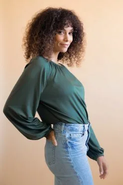 Avani Top Tencel® - Anémone -Thinking Mu Soldes top loose tencel