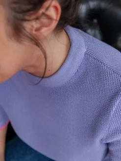 Au Juste Top Coton Biologique - Grace -Thinking Mu Soldes top coton pet recycle grace parme 7