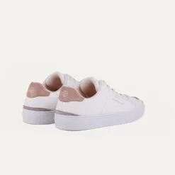 BEFLAMBOYANT Basket Matières Recyclées - Manimal 9 BEFLAMBOYANT Basket Matières Recyclées - Manimal -Thinking Mu Soldes vegan shoes beflamboyant manimal nude rear view