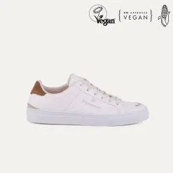 BEFLAMBOYANT Basket Matières Recyclées - Manimal -Thinking Mu Soldes vegan shoes beflamboyant manimal oak side view