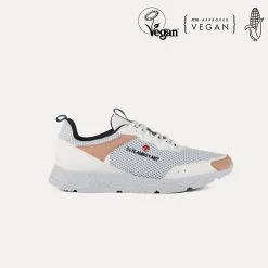 BEFLAMBOYANT Basket Matières Recyclées - Street 9 BEFLAMBOYANT Basket Matières Recyclées - Street -Thinking Mu Soldes vegan shoes beflamboyant street light blue side view