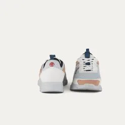 BEFLAMBOYANT Basket Matières Recyclées - Street 10 BEFLAMBOYANT Basket Matières Recyclées - Street -Thinking Mu Soldes vegan shoes beflamboyant street ligth blue rear view