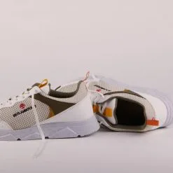 BEFLAMBOYANT Basket Matières Recyclées - Street -Thinking Mu Soldes vegan shoes beflamboyant street mango double view