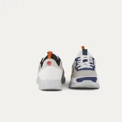 BEFLAMBOYANT Basket Matières Recyclées - Street -Thinking Mu Soldes vegan shoes beflamboyant street navy rear view