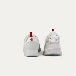 BEFLAMBOYANT Basket Matières Recyclées - Street 10 BEFLAMBOYANT Basket Matières Recyclées - Street -Thinking Mu Soldes vegan shoes beflamboyant street white rear view