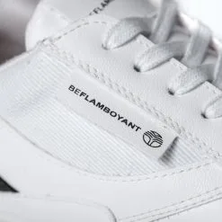 BEFLAMBOYANT Basket En Pet Recyclé - UX68 -Thinking Mu Soldes vegan shoes beflamboyant ux68 dot side view