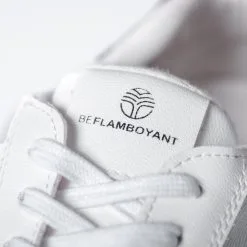 BEFLAMBOYANT Basket En Pet Recyclé - UX68 -Thinking Mu Soldes vegan shoes beflamboyant ux68 dot tongue view