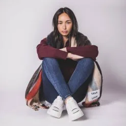 BEFLAMBOYANT Basket En Pet Recyclé - UX68 -Thinking Mu Soldes vegan shoes beflamboyant ux68 dot women view