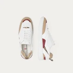 BEFLAMBOYANT Basket En Pet Recyclé - UX68 -Thinking Mu Soldes vegan shoes beflamboyant ux68 leopard sky view