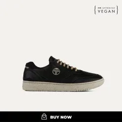 BEFLAMBOYANT Basket En Pet Recyclé - UX68 -Thinking Mu Soldes vegan shoes beflamboyant ux68 noir side view