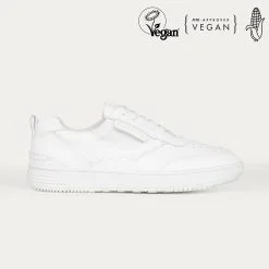 BEFLAMBOYANT Basket En Pet Recyclé - UX68 -Thinking Mu Soldes vegan shoes beflamboyant ux68 white side view