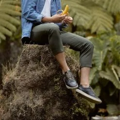 BEFLAMBOYANT Basket En Pet Recyclé - UX68 -Thinking Mu Soldes vegan sneakers noir real people