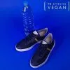 ME.LAND Baskets Bleu Marine Nylon Recyclé - Vivace -Thinking Mu Soldes vivace navy blue and cognac vegan sneaker 680419